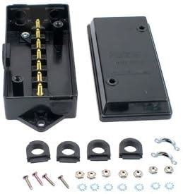 trailer junction box with fuses|Haldex Midland BE22040 Junction Box, 1 Pack, Black.